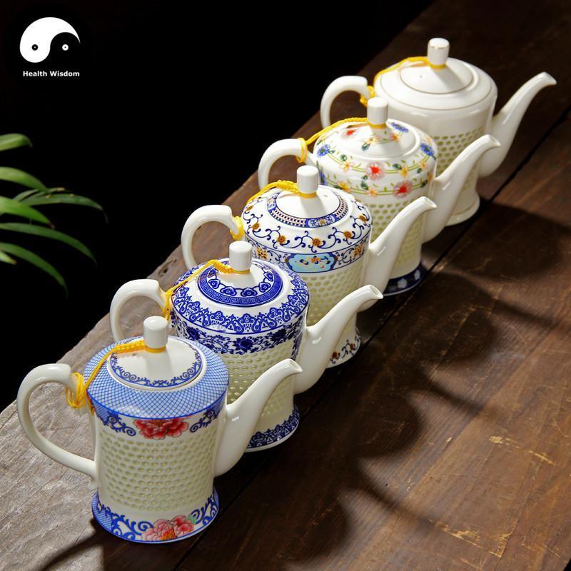 Ceramic Kungfu Teapot 650ml-Health Wisdom™