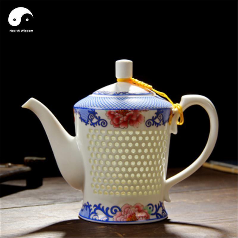 Ceramic Kungfu Teapot 650ml-Health Wisdom™