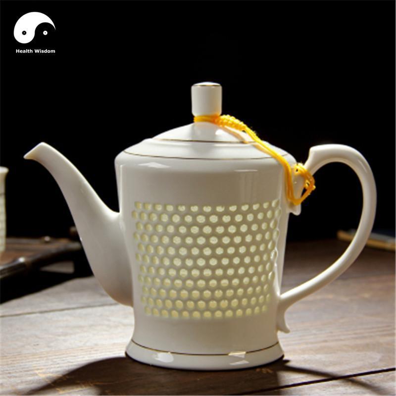 Ceramic Kungfu Teapot 650ml-Health Wisdom™