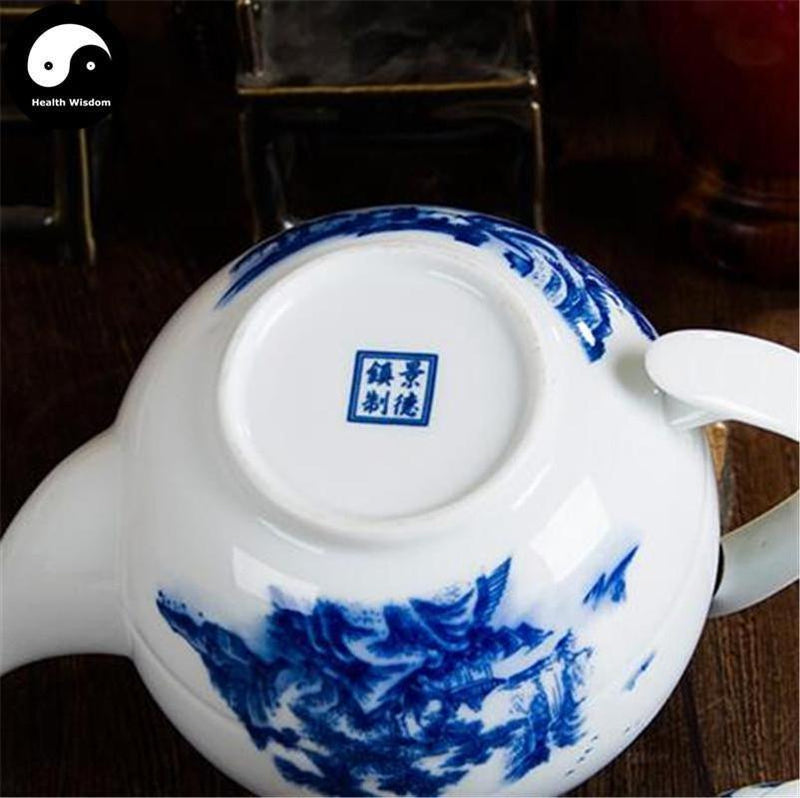 Ceramic Kungfu Teapot With Infuser 1000ml-Health Wisdom™