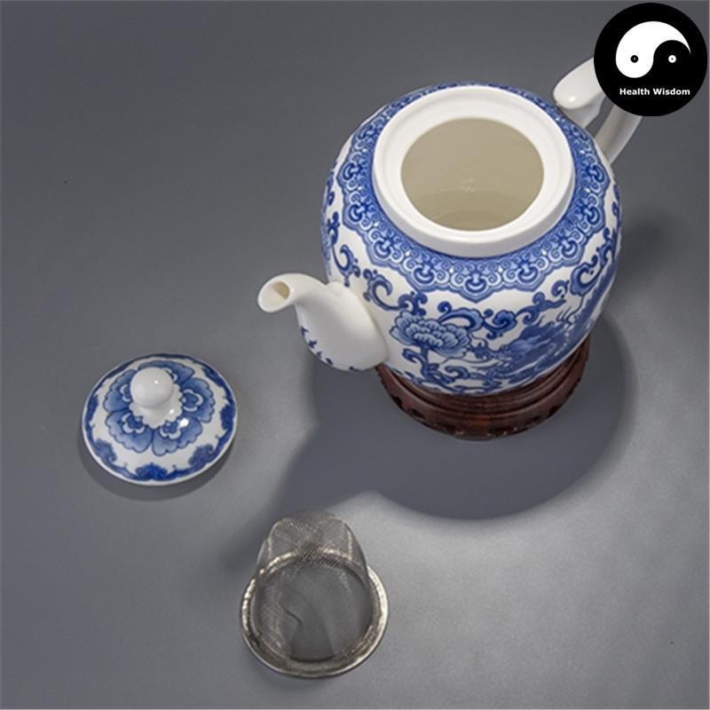 Ceramic Kungfu Teapot With Infuser 500ml-Health Wisdom™