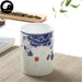 Ceramic Large Tea Cups 310ml, Peony Red Seal