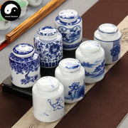 Ceramic Loose Leaf Tea Storage 100g 茶叶罐-Health Wisdom™