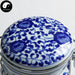 Ceramic Loose Leaf Tea Storage 250g 茶叶罐, Clasp Blue Peony
