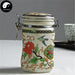 Ceramic Loose Leaf Tea Storage 250g 茶叶罐, Clasp Red Peony