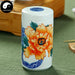 Ceramic Loose Leaf Tea Storage 400ml 茶叶罐, Orange Peony
