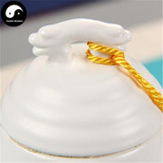 Ceramic Loose Leaf Tea Storage Ding Ware 150g 茶叶罐-Health Wisdom™
