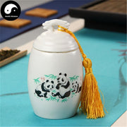 Ceramic Loose Leaf Tea Storage Ding Ware 150g 茶叶罐-Health Wisdom™