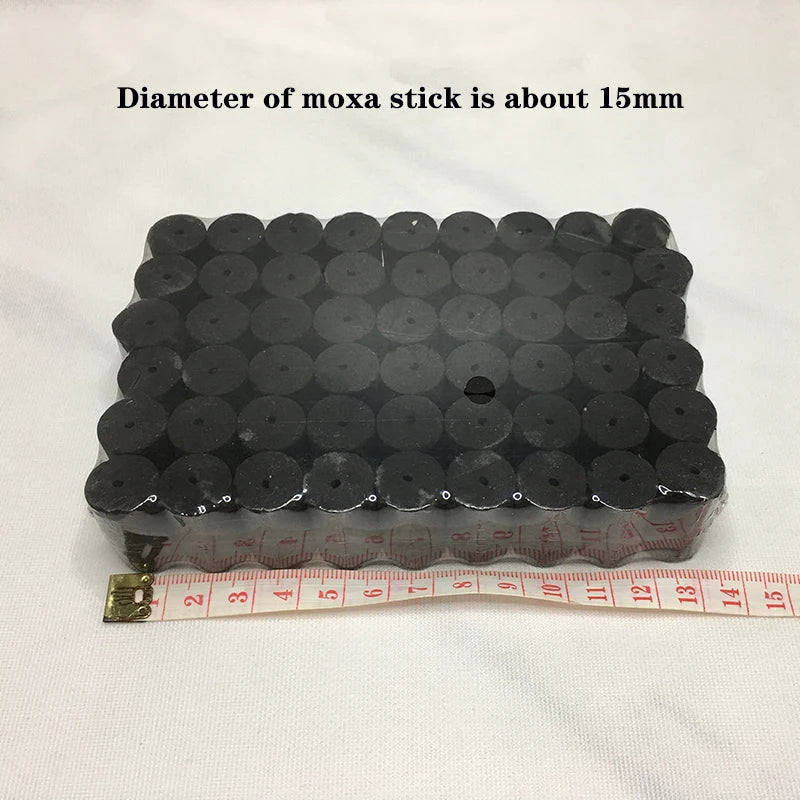 Ceramic Warm Moxibustion Jar Smokeless Moxa Stick Heat Scraping Therapy Body Massage Device-Health Wisdom™
