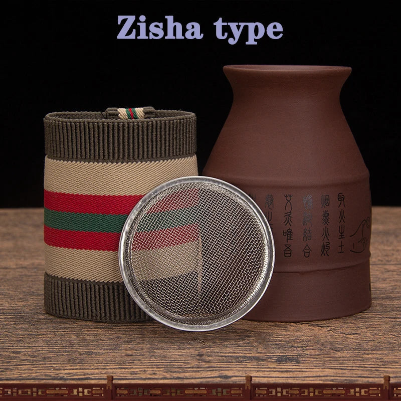 Ceramic Warm Moxibustion Jar Zisha Acupuncture Heat Therapy Body Massage Device-Health Wisdom™