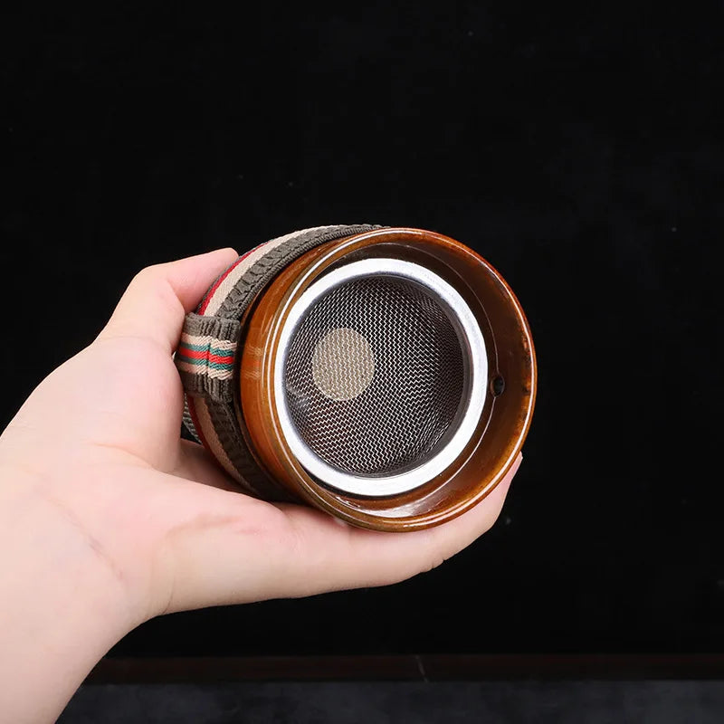 Ceramic Warm Moxibustion Jar Zisha Acupuncture Heat Therapy Body Massage Device-Health Wisdom™