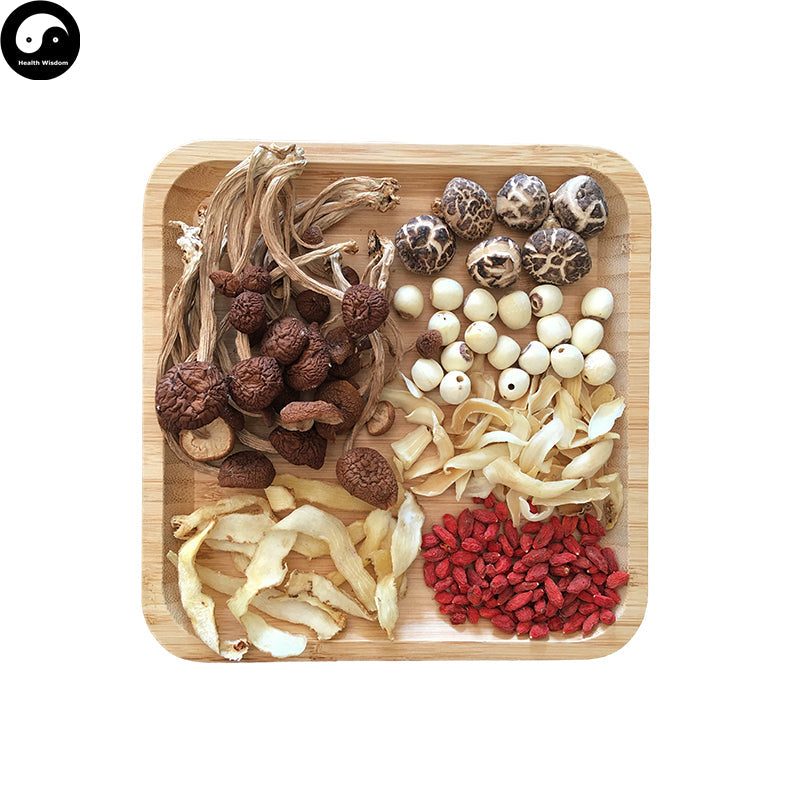 Cha Shu Gu 茶树菇玉竹花菇 Mushroom Chinese Guangdong Soup Ingredients Tang Bao 煲汤料包 Easy DIY Health Soups-Health Wisdom™