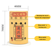 Chinese Body Massage Device Moxibustion Box Moxa Sticks Burner Heating Acupuncture Point Therapy Women Gynaecopathia Mini Moxa-Health Wisdom™