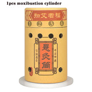 Chinese Body Massage Device Moxibustion Box Moxa Sticks Burner Heating Acupuncture Point Therapy Women Gynaecopathia Mini Moxa-Health Wisdom™