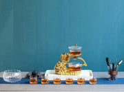 Chinese Brave Troops Lazy Glass Kung Fu Automatic Tea Set Teacup Pot Set Household Teapot Tea Maker-Health Wisdom™