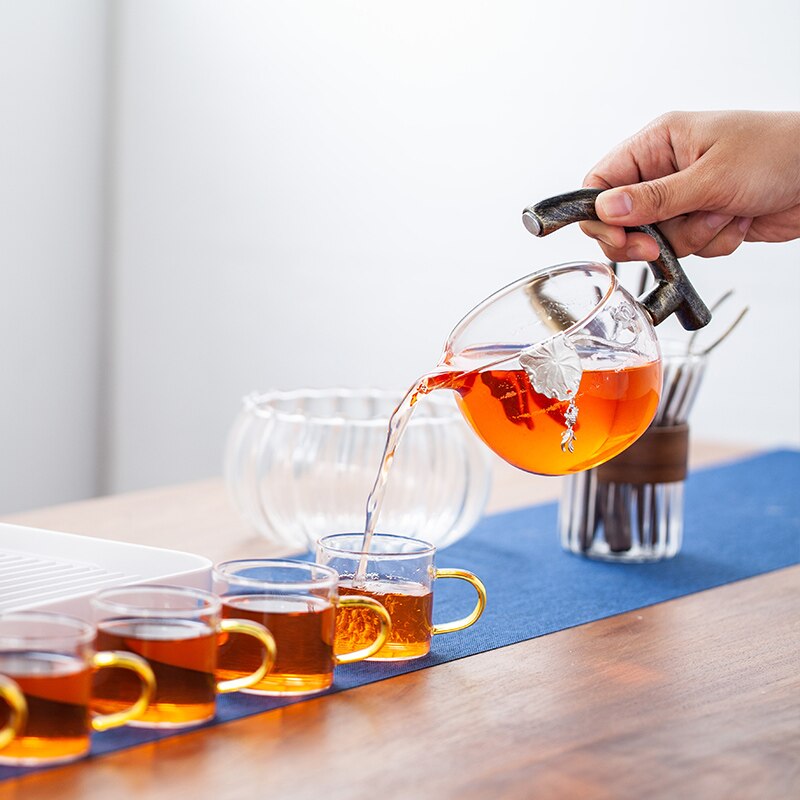 Chinese Dragon Automatic Tea Maker Teapot Heat-resistant Glass Kung Fu Tea Set Set Creative Tea Drinking-Health Wisdom™