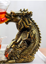 Chinese Dragon Automatic Tea Maker Teapot Heat-resistant Glass Kung Fu Tea Set Set Creative Tea Drinking-Health Wisdom™