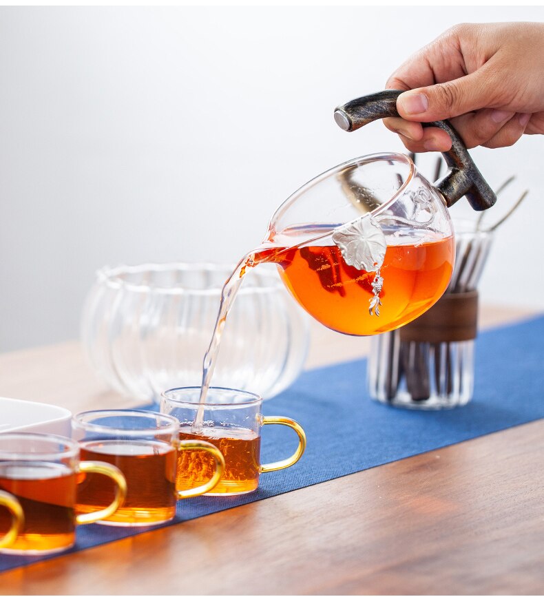 Chinese Dragon Automatic Tea Maker Teapot Heat-resistant Glass Kung Fu Tea Set Set Creative Tea Drinking-Health Wisdom™