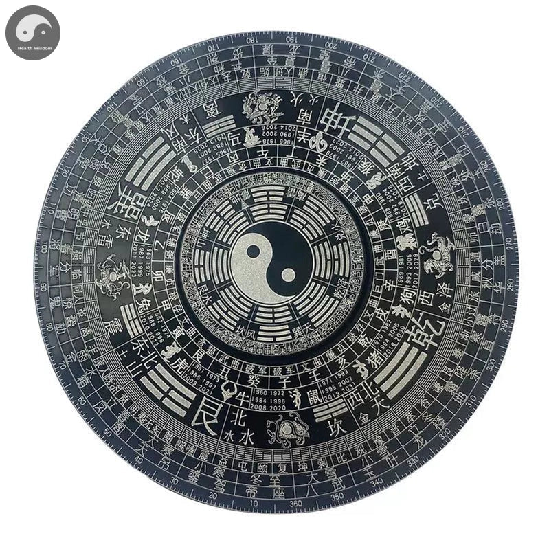 Chinese Fingertip Gyroscope Tai Chi Bagua Compass Durable Metal Aluminum Alloy Finger Decompression Gifts Toys-Health Wisdom™