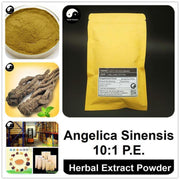 Chinese Herb Angelica Sinensis Extract Powder 10:1, Dong Quai, Dang Gui 当归-Health Wisdom™