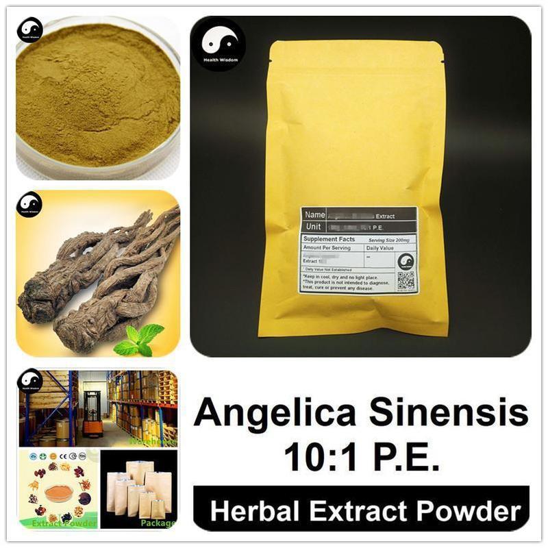 Chinese Herb Angelica Sinensis Extract Powder 10:1, Dong Quai, Dang Gui 当归-Health Wisdom™