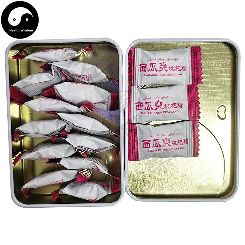Chinese Herbs Candy Food For Throat Care, Watermelon Loquat, Xi Guang Shuang 西瓜霜-Health Wisdom™