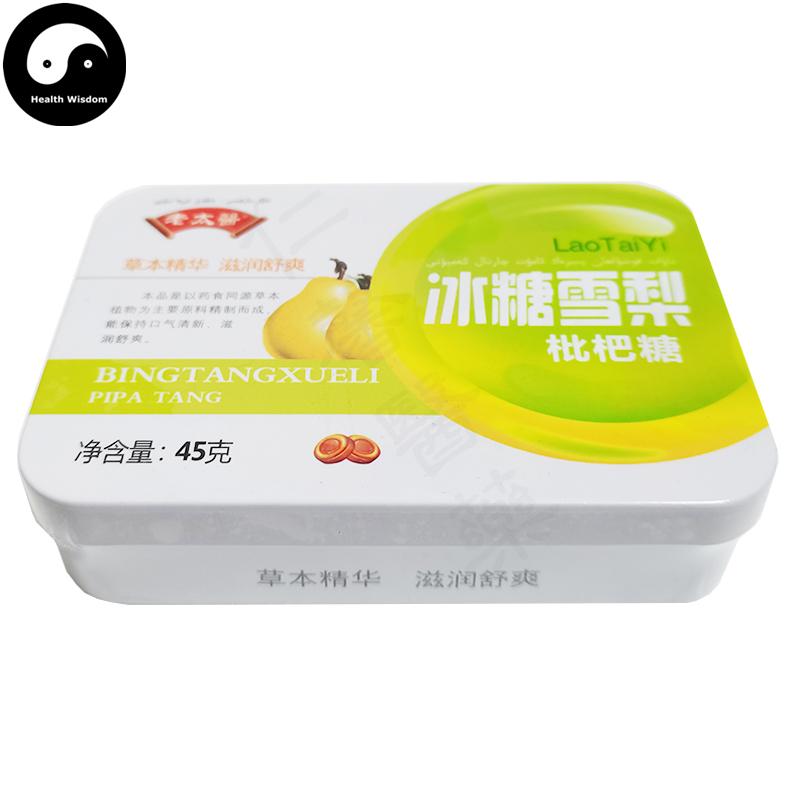 Chinese Herbs Food For Throat Care, Rock Sugar Sydney Loquat Candy, Bing Tang Xue Li 冰糖雪梨-Health Wisdom™