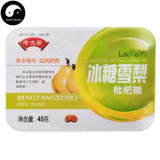 Chinese Herbs Food For Throat Care, Rock Sugar Sydney Loquat Candy, Bing Tang Xue Li 冰糖雪梨-Health Wisdom™