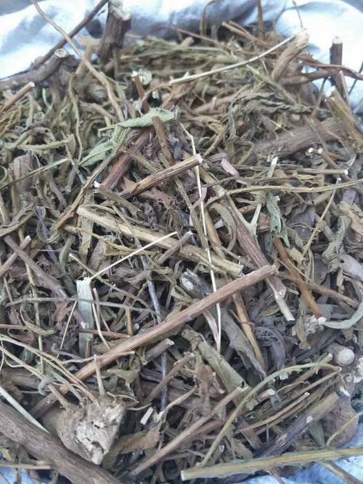 Chinese Herbs Powder Chou Ling Dan Cao 臭靈丹草, Herba Laggerae, Wingedtooth Laggera Herb, Shi Zi Cao