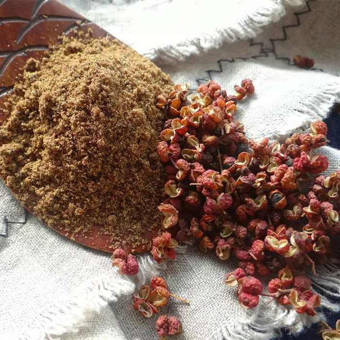 Chinese Herbs Powder Spice Hua Jiao 花椒, Pericarpium Zanthoxyli, Red Pricklyash Peel, Chuan Jiao, Shu Jiao