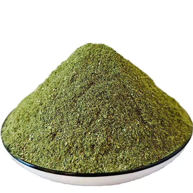 Chinese Herbs Powder Spice Hua Jiao Ye 花椒叶, Leaf Pericarpium Zanthoxyli, Pricklyash Leaves, Chuan Jiao, Shu Jiao