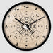 Chinese Style Wall Clocks 10 Inches Ba Gua Clock H288a For Tai Chi Yoga Acupuncture Massage Lover