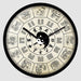 Chinese Style Wall Clocks 10 Inches Ba Gua Clock H291a For Tai Chi Yoga Acupuncture Massage Lover