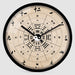 Chinese Style Wall Clocks Ba Gua Clock For Tai Chi Yoga Acupuncture Massage Lover