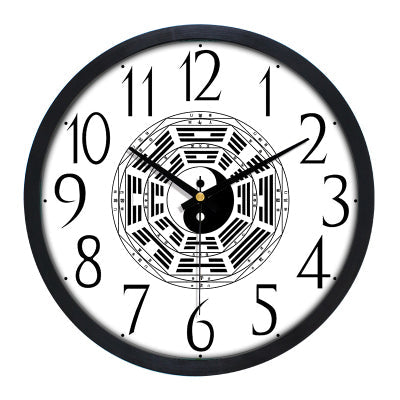 Chinese Style Wall Clocks Ba Gua Clock For Tai Chi Yoga Acupuncture Massage Lover