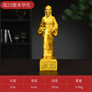 Chinese TCM Doctors Hua Tuo 华佗 copper ornaments Bian Que Sun Simiao Li Shizhen Zhang Zhongjing-Health Wisdom™