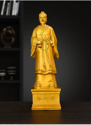 Chinese TCM Doctors Hua Tuo 华佗 copper ornaments Bian Que Sun Simiao Li Shizhen Zhang Zhongjing-Health Wisdom™