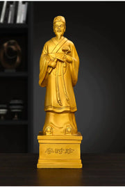 Chinese TCM Doctors Hua Tuo 华佗 copper ornaments Bian Que Sun Simiao Li Shizhen Zhang Zhongjing-Health Wisdom™