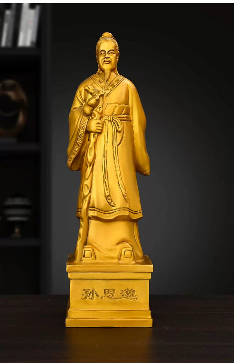 Chinese TCM Doctors Li Shizhen 李时珍 copper ornaments Bian Que Sun Simiao Hua Tuo Zhang Zhongjing-Health Wisdom™