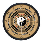 Chinese TCM Style Wall Clocks 10 Inches Ba Gua Clock H320 For Tai Chi Yoga Acupuncture Massage Lover-Health Wisdom™