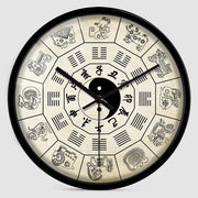 Chinese TCM Style Wall Clocks Ba Gua Clock For Tai Chi Yoga Acupuncture Massage Lover-Health Wisdom™