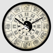 Chinese TCM Style Wall Clocks Ba Gua Clock For Tai Chi Yoga Acupuncture Massage Lover-Health Wisdom™