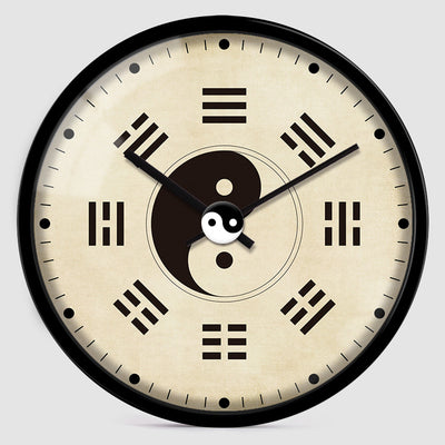 Chinese TCM Style Wall Clocks Ba Gua Clock For Tai Chi Yoga Acupuncture Massage Lover-Health Wisdom™