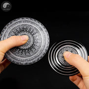 Chinese Tai Chi Bagua Brass Rotatable Feng Shui Compass Luopan Professional Master Supplies Luck Bless Home Decoration Ornaments-Health Wisdom™