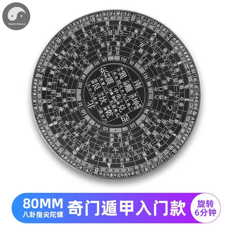 Chinese Tai Chi Bagua Brass Rotatable Feng Shui Compass Luopan Professional Master Supplies Luck Bless Home Decoration Ornaments-Health Wisdom™