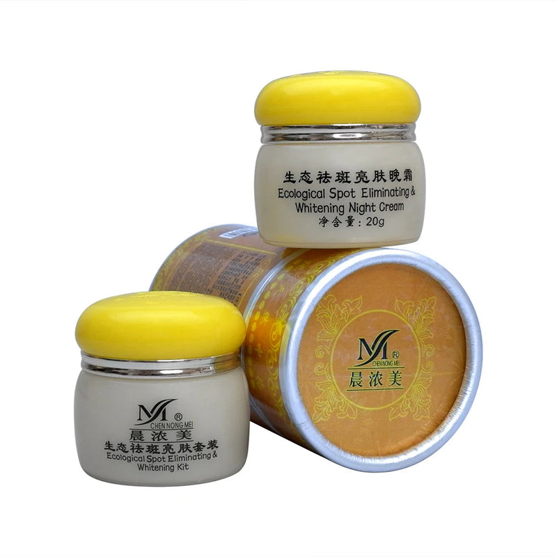Chinese herbal whitening anti-freckle kit 20g day and 20g night skin cream-Health Wisdom™