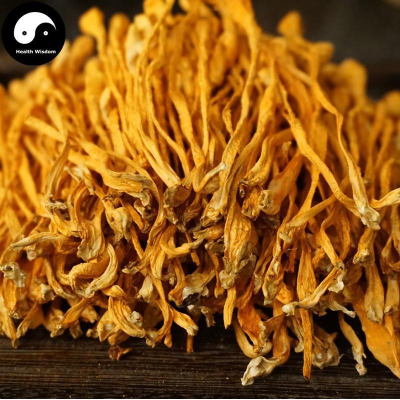 Chong Cao Hua 虫草花, Dried Cordyceps Militaris, Mushroom Cordyceps-Health Wisdom™