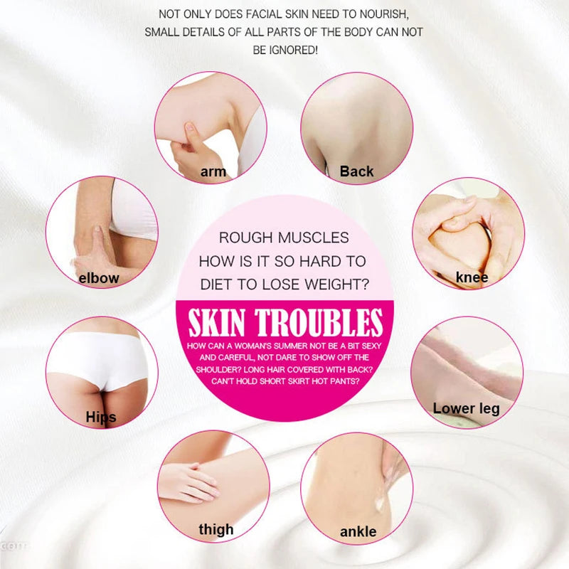 Collagen Milk Body Face Whitening Cream Moisturizing Improve Dullness Face Cream Underarm Whiten Cream Skin Care Body Lotion-Health Wisdom™