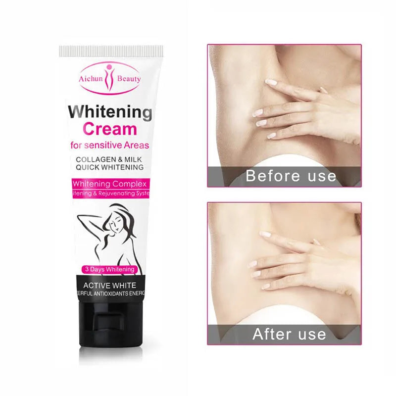 Collagen Milk Body Face Whitening Cream Moisturizing Improve Dullness Face Cream Underarm Whiten Cream Skin Care Body Lotion-Health Wisdom™