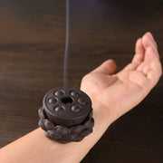 Cone Moxa Stick Clay Lotus Flower Moxibustion Burner Abdomen Massage Wormwood Herb Therapy Warm Uterus Treatment of Prostatitis-Health Wisdom™